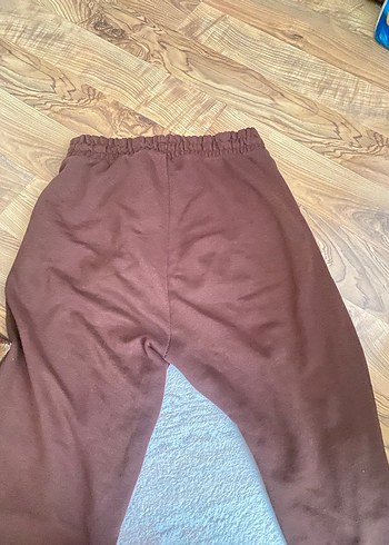 Kadın Kahverengi Süet Rahat Kesim Pantolon - Görsel 3