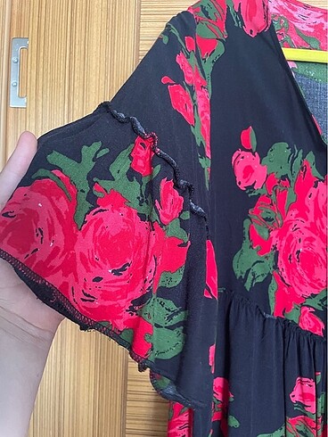 xl Beden Otantik kısa elbise