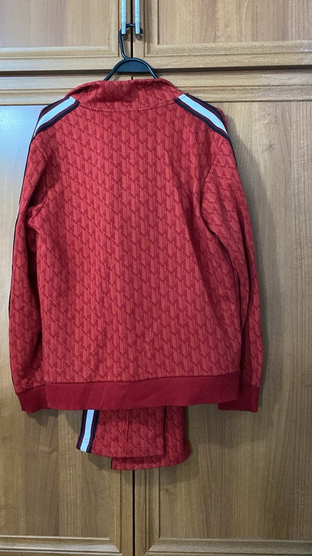 Lacoste Erkek Bordo Spor Rozet - Görsel 3