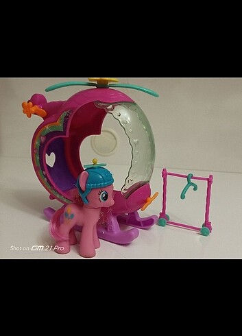 Beden Renk My little Pony helikopter seti