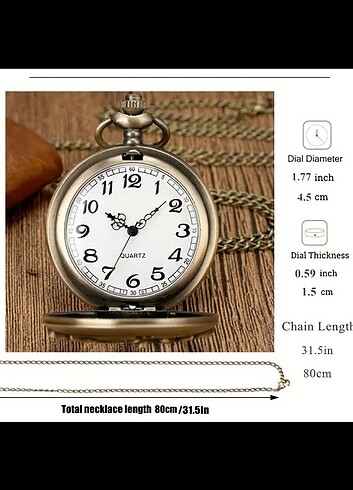 Diğer Vintage Burç İşlemeli Saat