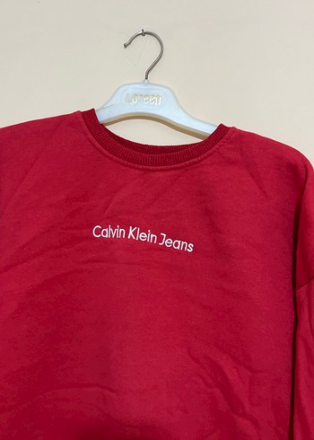 Calvin Klein Kırmızı Calvin Klein Kadın Sweatshirt