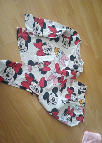 LC Waikiki Kız Çocuk Uzun Kollu Baskılı Pijama Takımı
