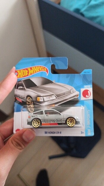 HOT WHEELS '88 HONDA CR-X SİLVER 