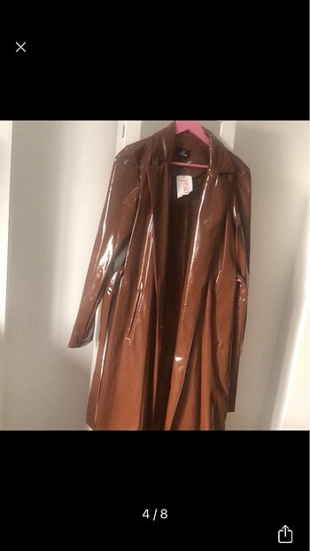 38 Beden camel Renk Trenchkot 38 numara