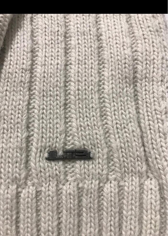 Erkek yün boğazlı kazak - Görsel 5