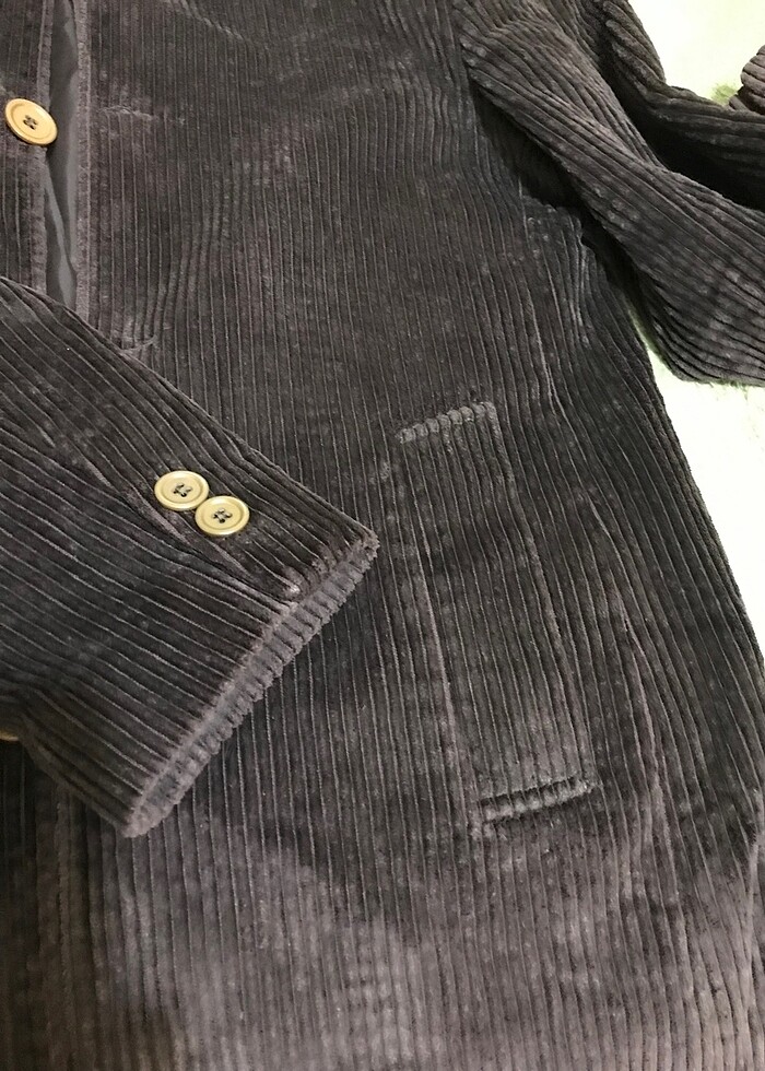 Erkek palto kadife astarlı - Görsel 2