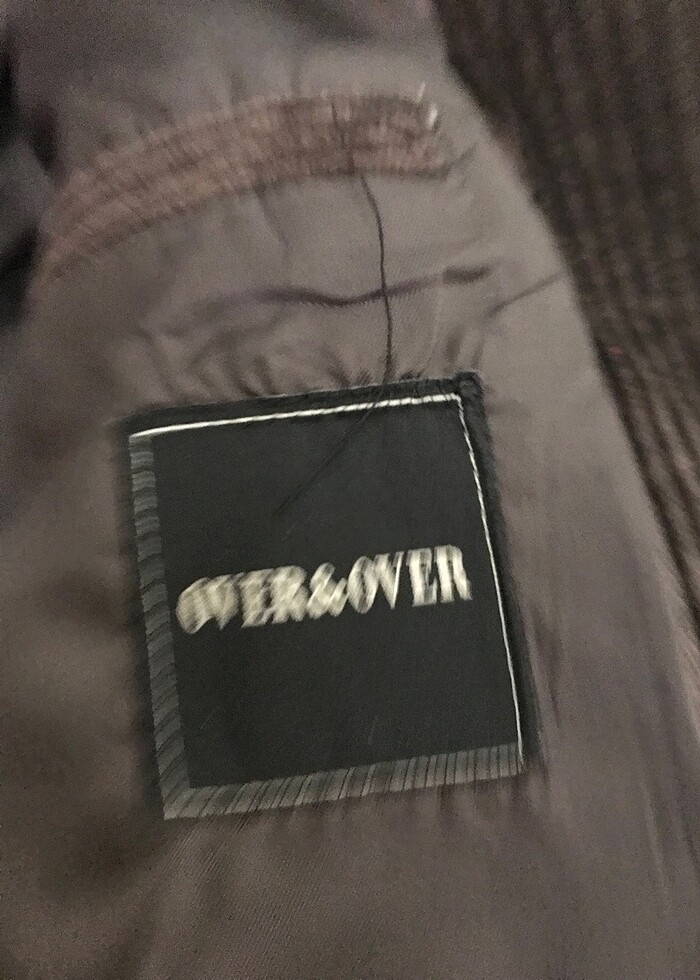 Erkek palto kadife astarlı - Görsel 4