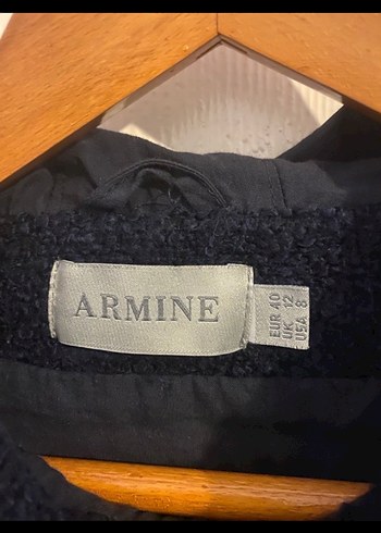 Siyah Kapüşonlu Düğmeli Kadın Ceket - Görsel 2