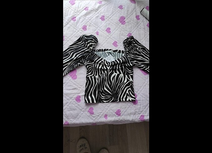 Trendyol & Milla Bluz zebra desenli