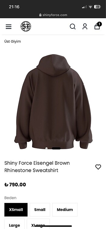 Diğer Shiny Force Sweatshirt