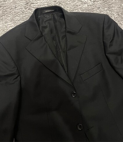 46-6 drop Beden siyah Renk Erkek Blazer