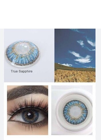 True saphire lens