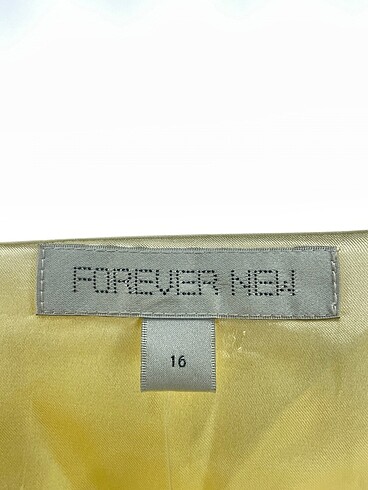xxl Beden sarı Renk Forever New Kısa Abiye %70 İndirimli.