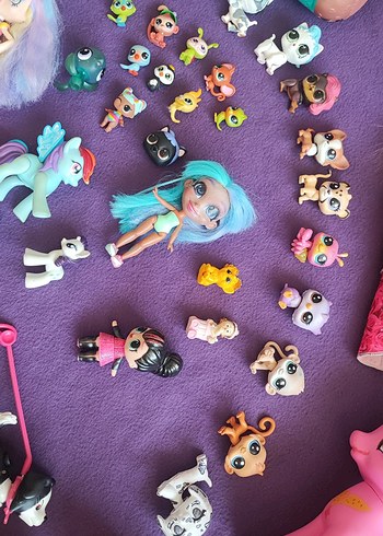 Beden Renk LPS, Shopkins ve Pony Oyuncaklar