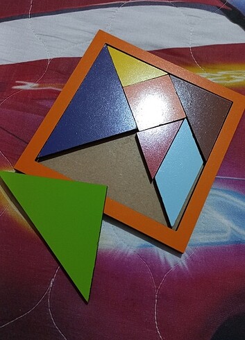Ahşap tangram