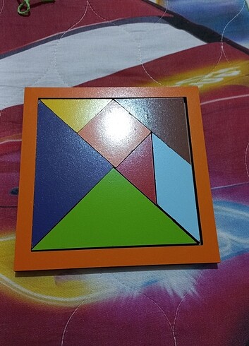  Beden Ahşap tangram