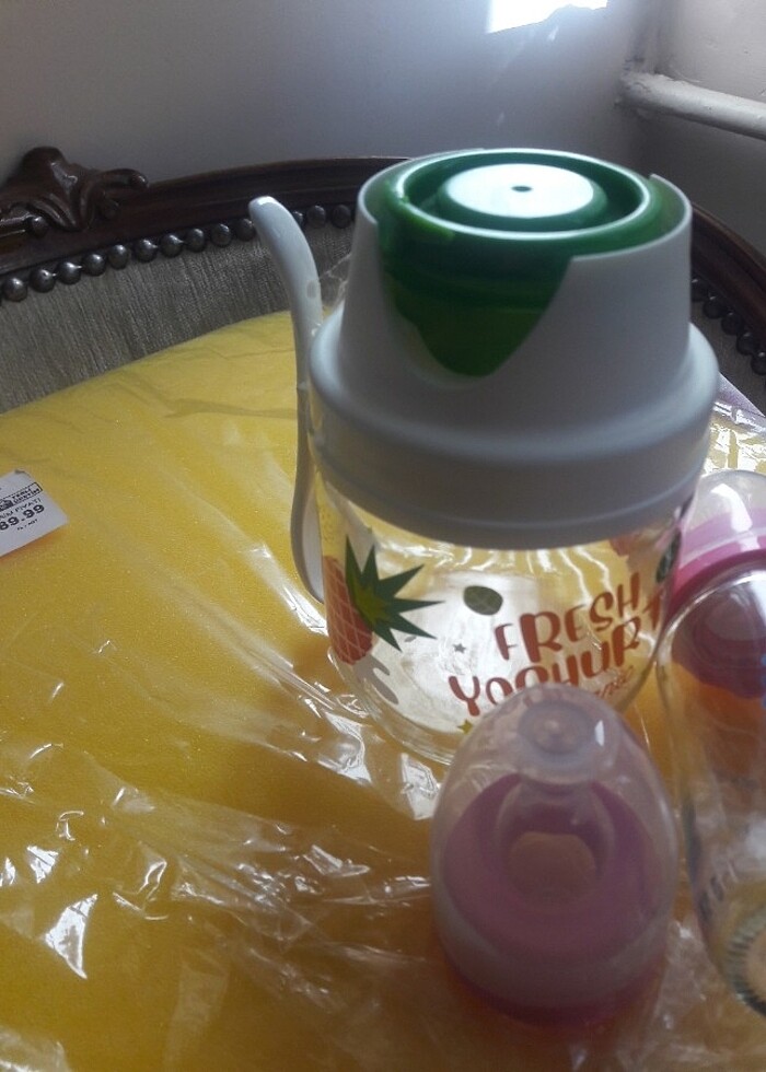 Cam biberon 125ml+yedek uç+yogurt mayalama kabı - Görsel 4