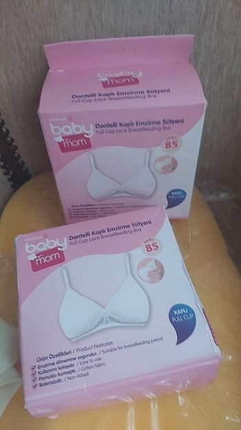 BABY MOM DANTELLI EMZIRME SÜTYENI 85BEDEN 2ADET