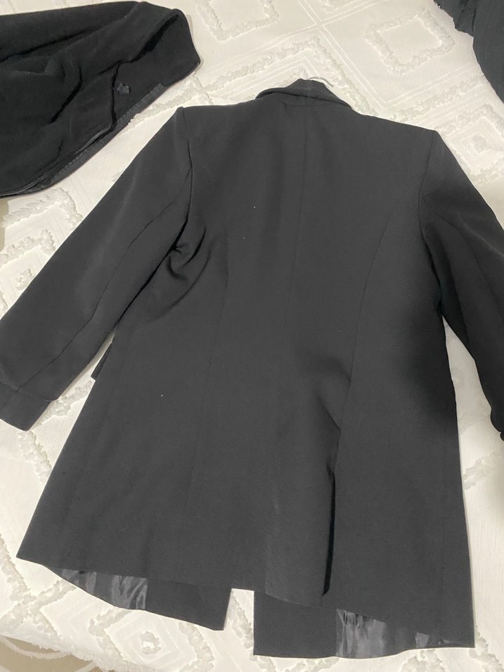 Siyah  Kadın Blazer Ceket - Görsel 5