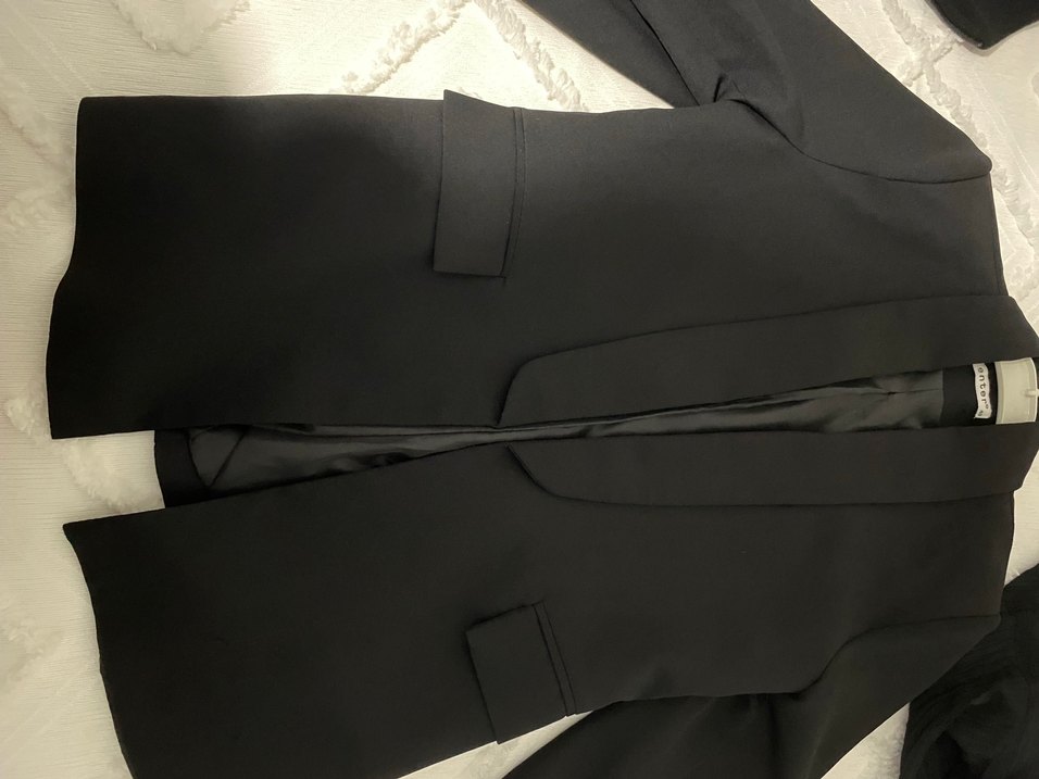 Siyah  Kadın Blazer Ceket - Görsel 2