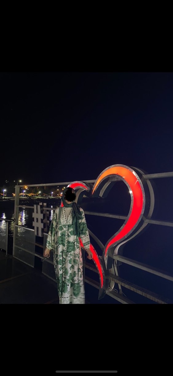 Yeşil Salaş Salaş Uzun Elbise - Görsel 3