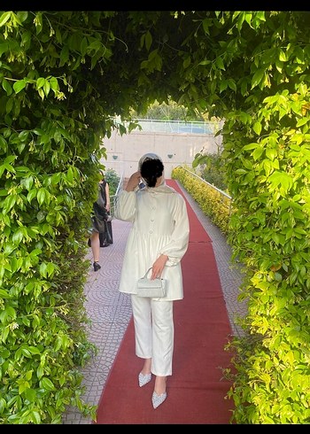 Beyaz Kadın İkili Takım - Görsel 2