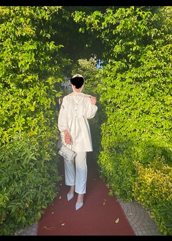 Beyaz Kadın İkili Takım - Görsel 3