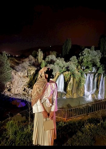 Krem pileli etek - Görsel 2