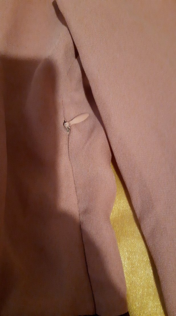 iki renkli şı elbise - Görsel 2