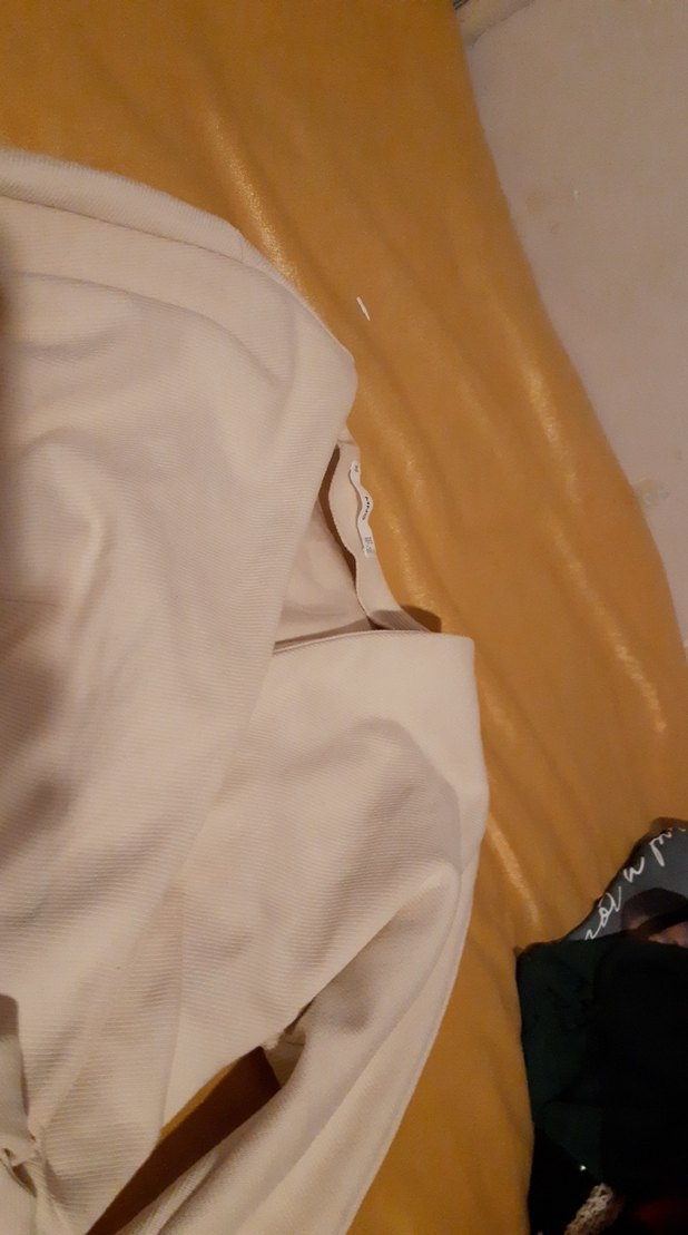 krem Kadın şik elbise - Görsel 4