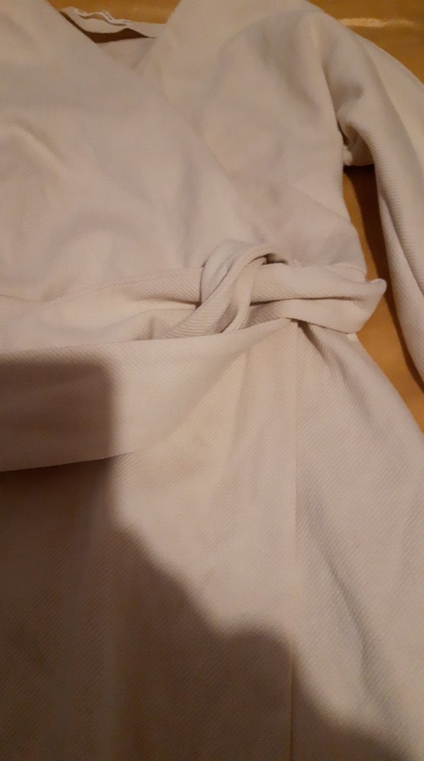 krem Kadın şik elbise - Görsel 3