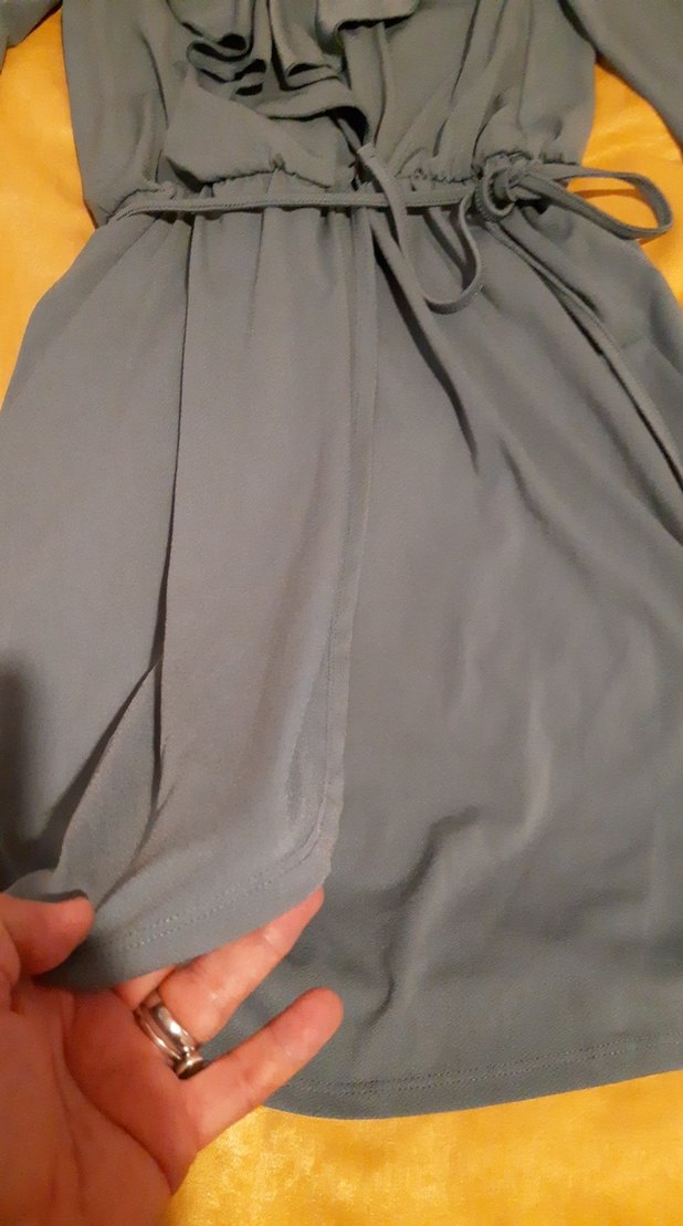 nil yesili Midi Kadın  Elbise - Görsel 2