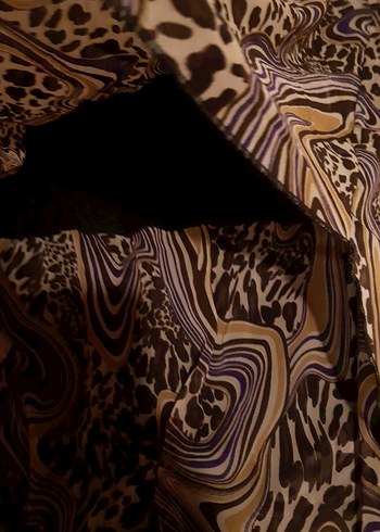 büyuk beden uçuş uçus elbise - Görsel 3