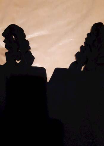 Siyah mini firfır askılı penye elbise - Görsel 3