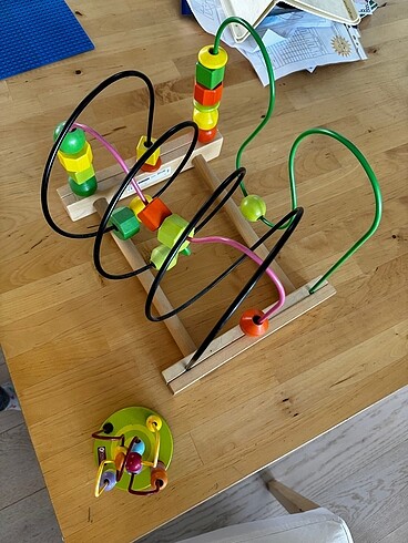 Beden İkea ahşap eğitici oyuncak