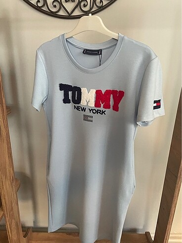 s Beden mavi Renk Tommy Mavi Elbise