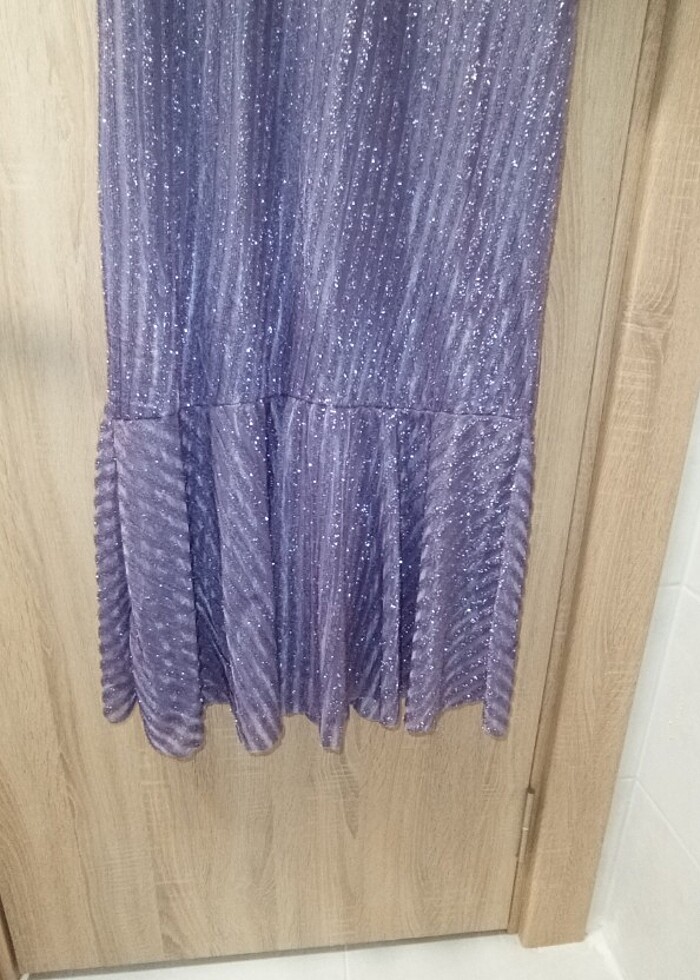 Simli kalem elbise - Görsel 2