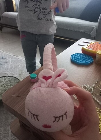 Diğer Pembe tavşanlı kulaklık