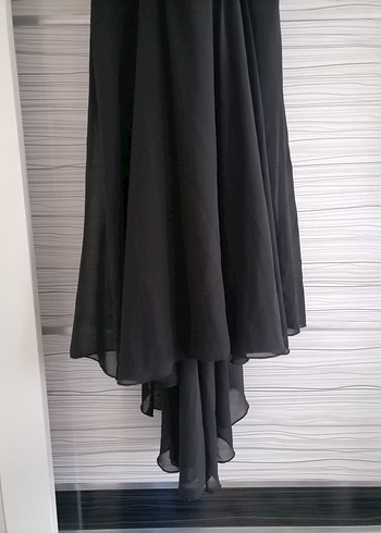 Gümüş siyah elbise - Görsel 6