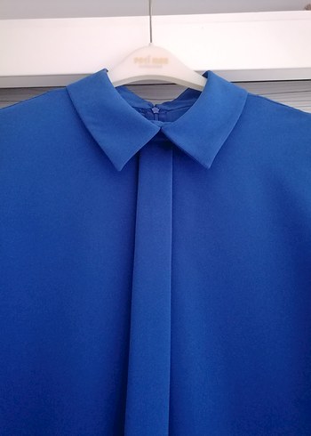 Mavi Kadın Gömlek - Görsel 2