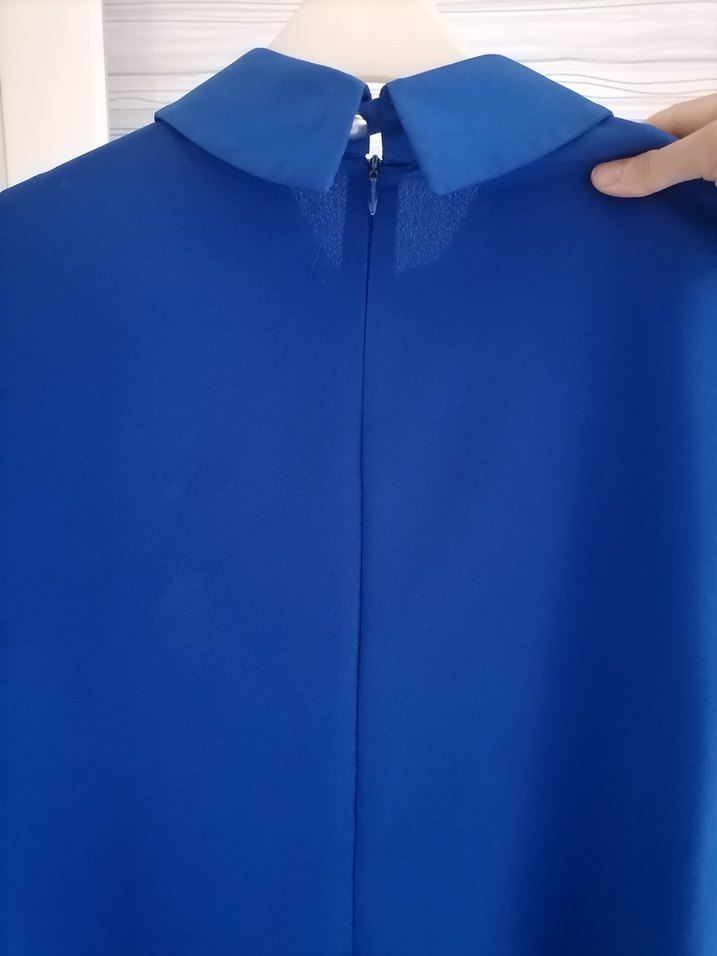 Mavi Kadın Gömlek - Görsel 3