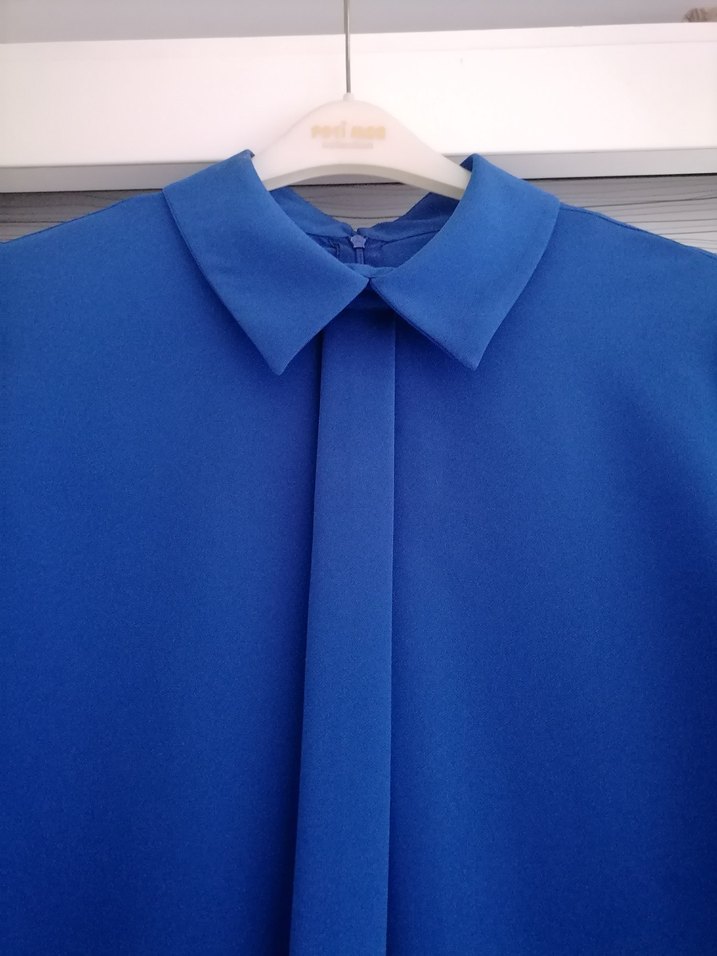 Mavi Kadın Gömlek - Görsel 2