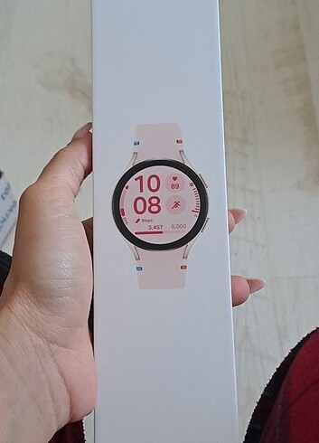 Samsung watch Fe pembe gold