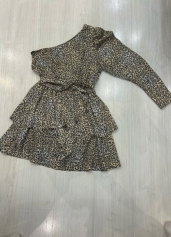Leopar elbise