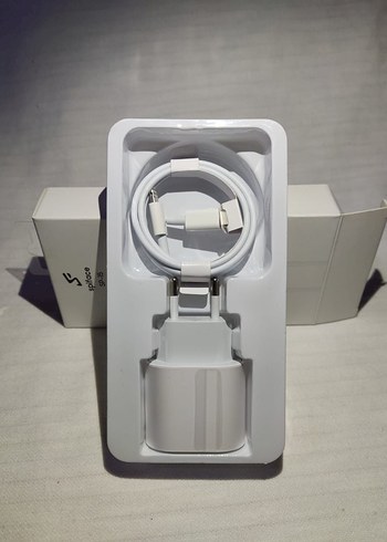 Apple 20W USB-C - Lightning Şarj Cihazı Beyaz Set - Görsel 3