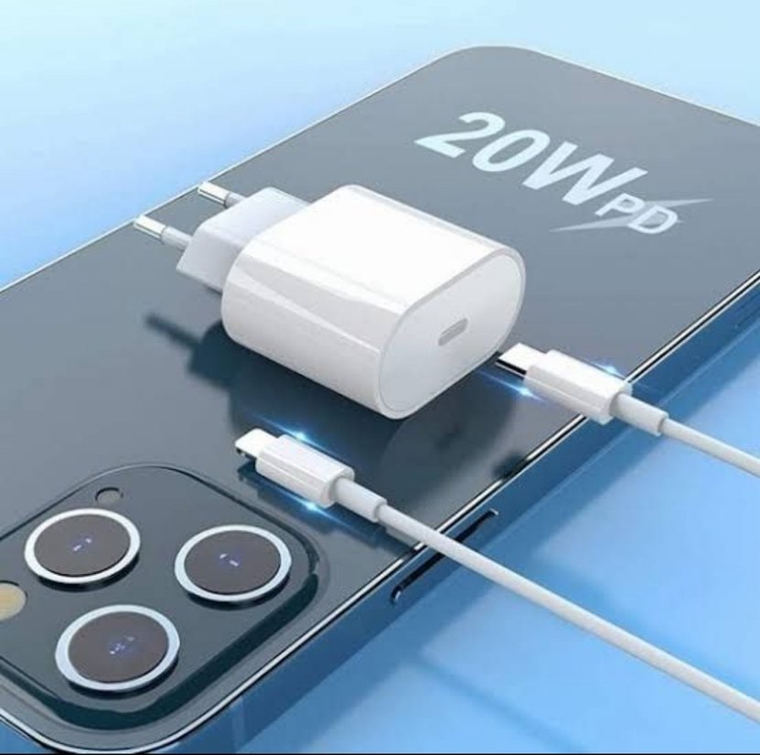 Apple 20W USB-C - Lightning Şarj Cihazı Beyaz Set - Görsel 2