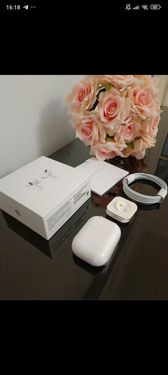 Apple AirPods Pro Anc Beyaz Kablosuz Kulaklık - Görsel 2