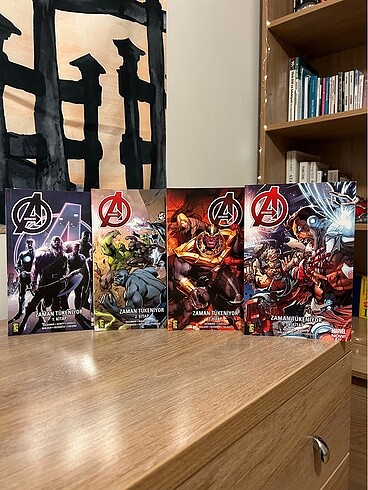Marvel Avengers Zaman Tükeniyor İlk 4 Kitap