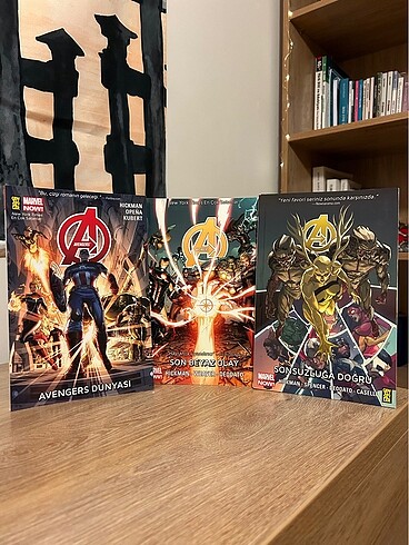 Marvel Now: Avengers 1-2-3. Ciltler Set!